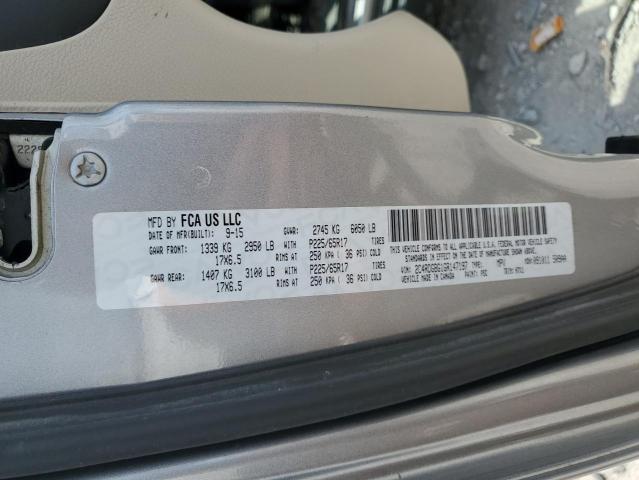 2016 DODGE GRAND CARAVAN SE - 2C4RDGBG1GR147197