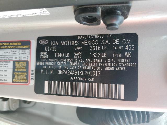 2019 KIA RIO S - 3KPA24AB1KE201017
