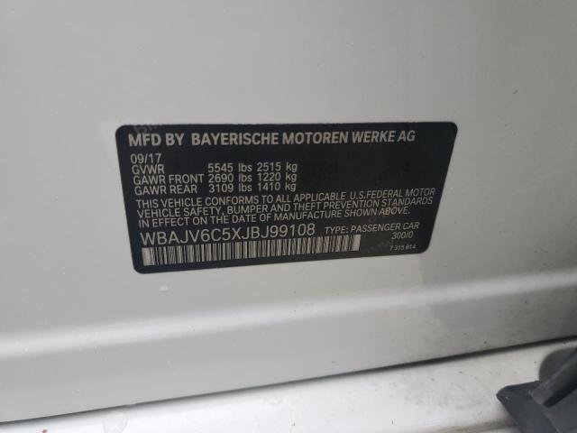 2018 BMW 640 XIGT WBAJV6C5XJBJ99108