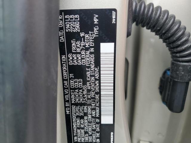 2017 VOLVO XC60 T5 IN YV440MDU1H2070092