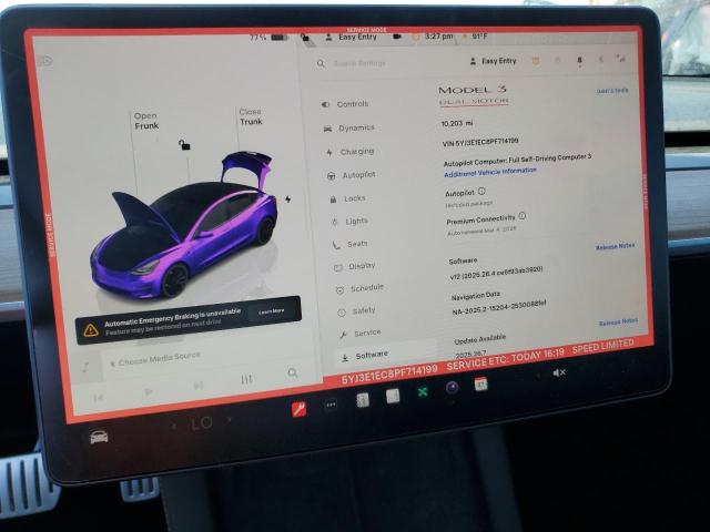2023 TESLA MODEL 3 - 5YJ3E1EC8PF714199