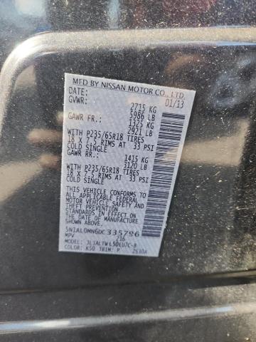 2013 INFINITI JX35 - 5N1AL0MN6DC335796
