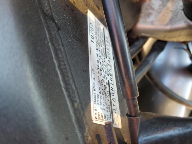 2003 YAMAHA YZFR1 JYARN10E53A009166