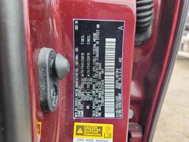 2016 TOYOTA HIGHLANDER #3293671386