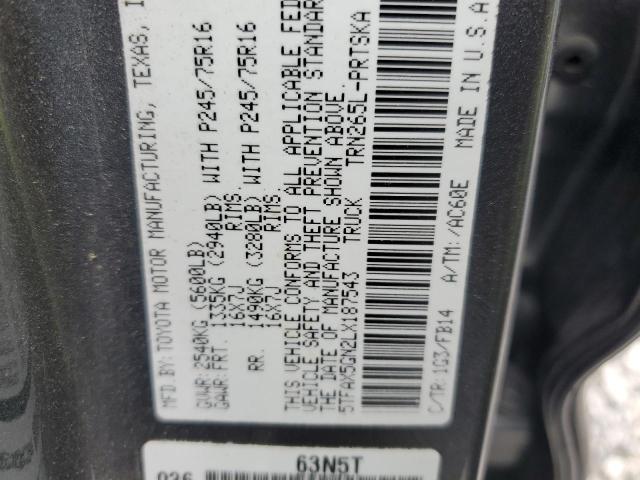 2020 TOYOTA TACOMA DOU - 5TFAX5GN2LX187543