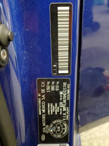 2017 KIA FORTE LX 3KPFL4A76HE021748