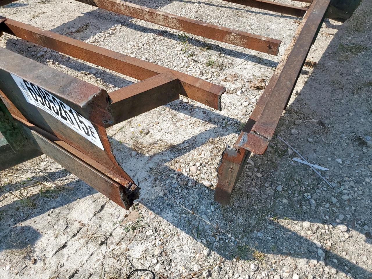 Lot #3276350666 2012 HMDE OPEN TRAILER