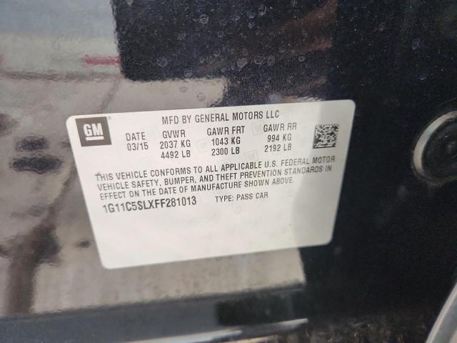 2015 CHEVROLET MALIBU 1LT - 1G11C5SLXFF281013