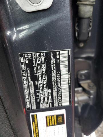 2016 MERCEDES-BENZ GL 350 BLUETEC 4JGDF2EE3GA649436