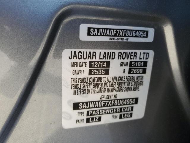 2015 JAGUAR XF 3.0 SPO SAJWA0F7XF8U64954