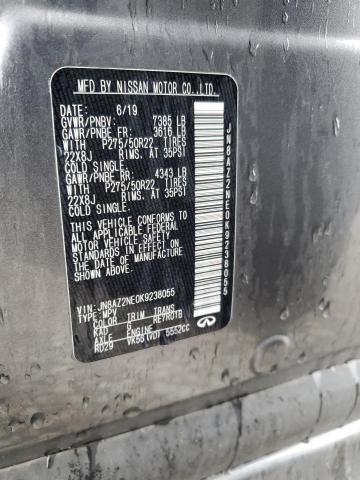 2019 INFINITI QX80 LUXE JN8AZ2NE0K9238055