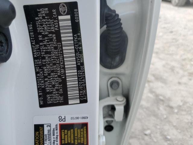 2017 TOYOTA CAMRY LE 4T1BF1FK2HU721703