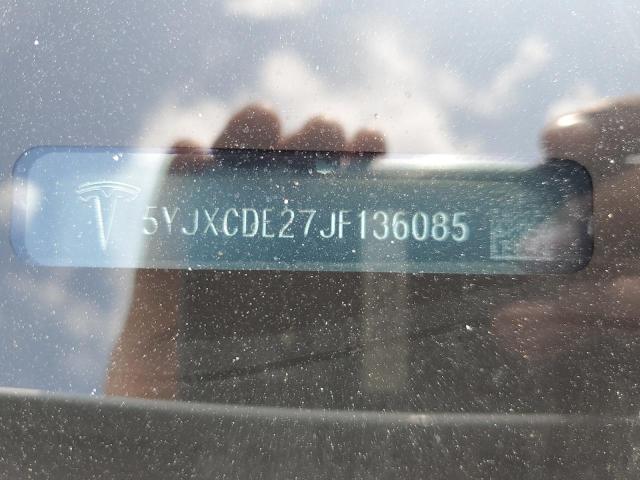 2018 TESLA MODEL X - 5YJXCDE27JF136085