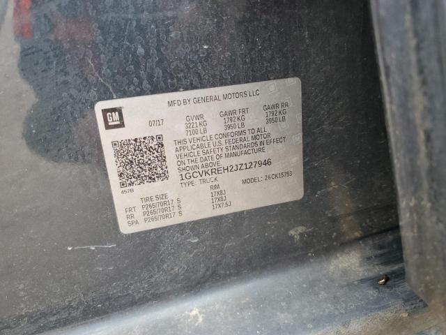 2018 CHEVROLET SILVERADO 1GCVKREH2JZ127946