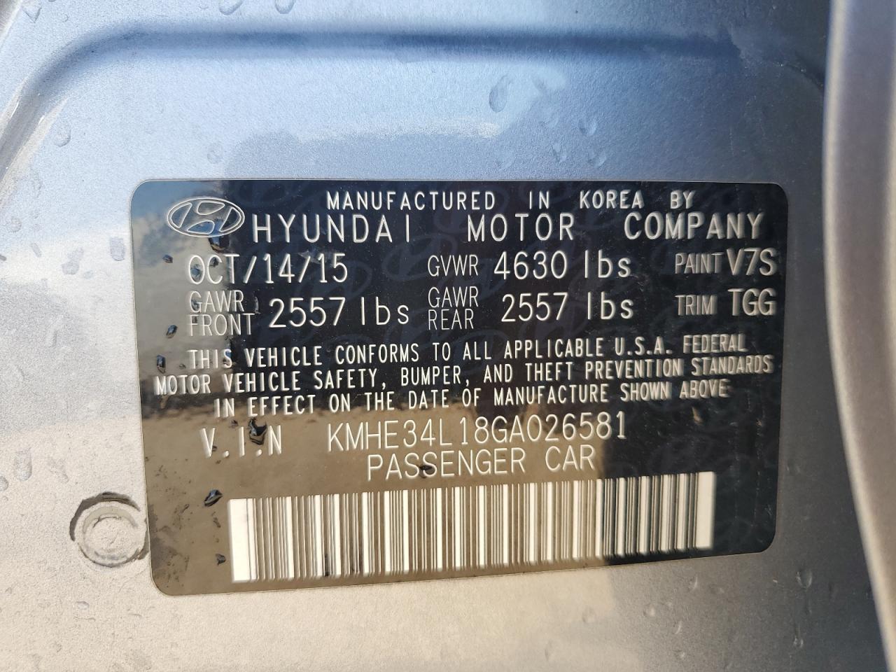 HYUNDAI SONATA HYBRID