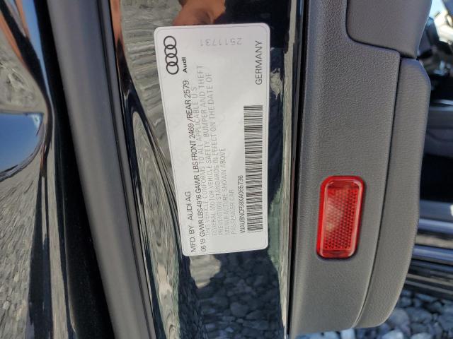 2019 AUDI A5 PREMIUM WAUBNCF58KA065736