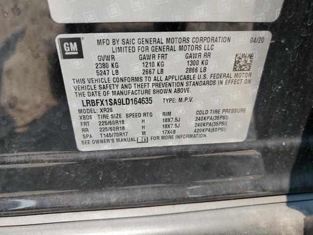 2020 BUICK ENVISION P LRBFX1SA9LD164635
