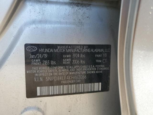 2019 HYUNDAI ELANTRA SE - 5NPD84LF4KH462066