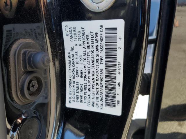 2015 HONDA CIVIC LX 2HGFB2F52FH522525