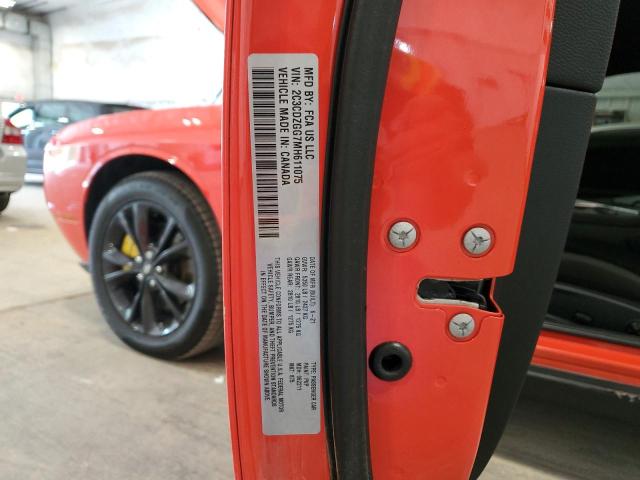 2021 DODGE CHALLENGER SXT 2C3CDZGG7MH611075