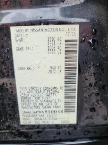 2015 NISSAN ALTIMA 2.5 - 1N4AL3AP9FN890038