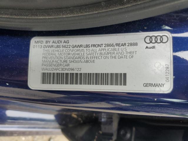 2013 AUDI S6 - WAUJ2AFC3DN096122