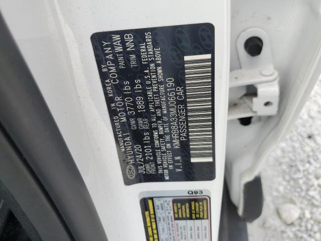 2021 HYUNDAI VENUE SE KMHRB8A33MU066190