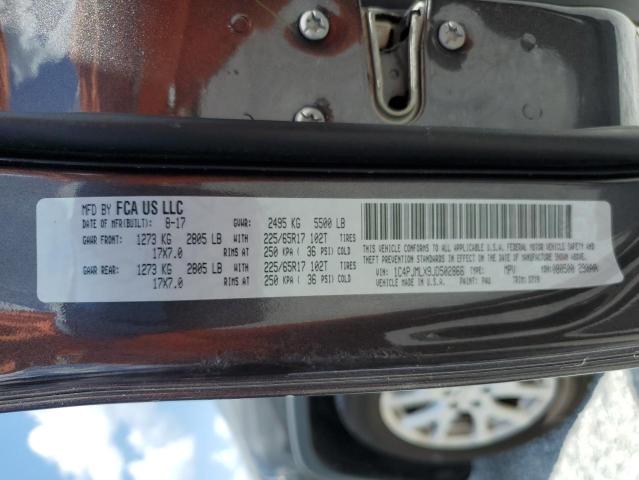2018 JEEP CHEROKEE L 1C4PJMLX9JD502866