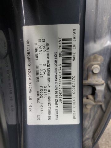 2022 MAZDA CX-3 TOURING JM1DKFC77N1601348