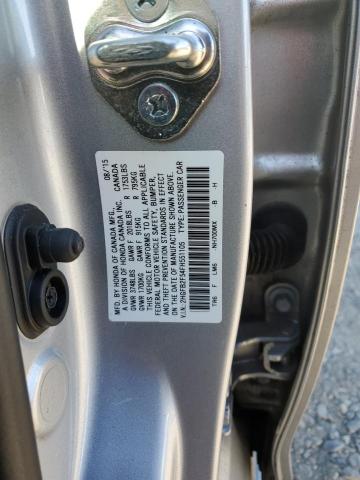 2015 HONDA CIVIC LX 2HGFB2F54FH551105