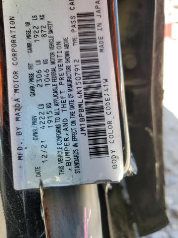 2022 MAZDA 3 PREMIUM JM1BPBML4N1507912