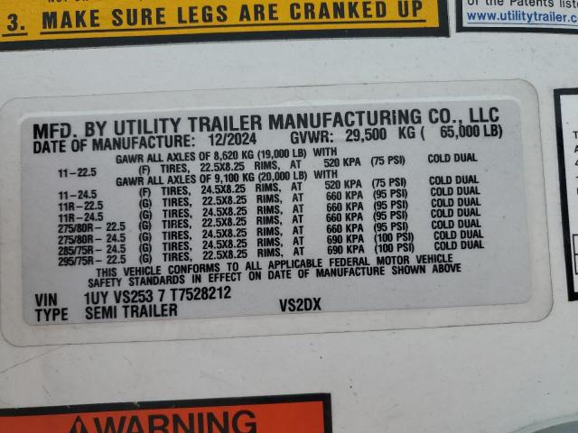 2026 UTILITY DRY VAN #3290222202