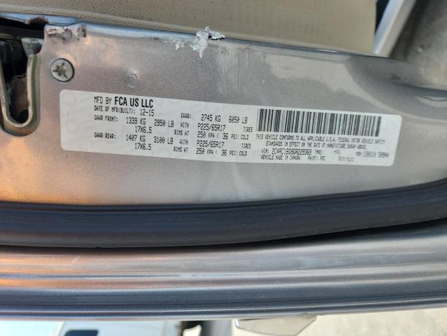 2016 CHRYSLER TOWN & COU 2C4RC1BG9GR229369