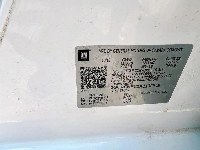 2019 CHEVROLET SILVERADO LD C1500 2GCRCNEC1K1132948