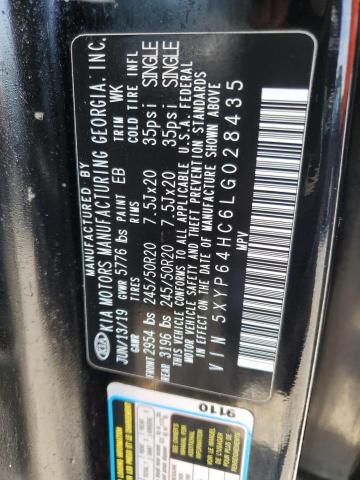 2020 KIA TELLURIDE S 5XYP64HC6LG028435