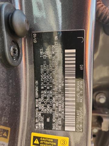 2010 TOYOTA HIGHLANDER - JTEDK3EH8A2166117