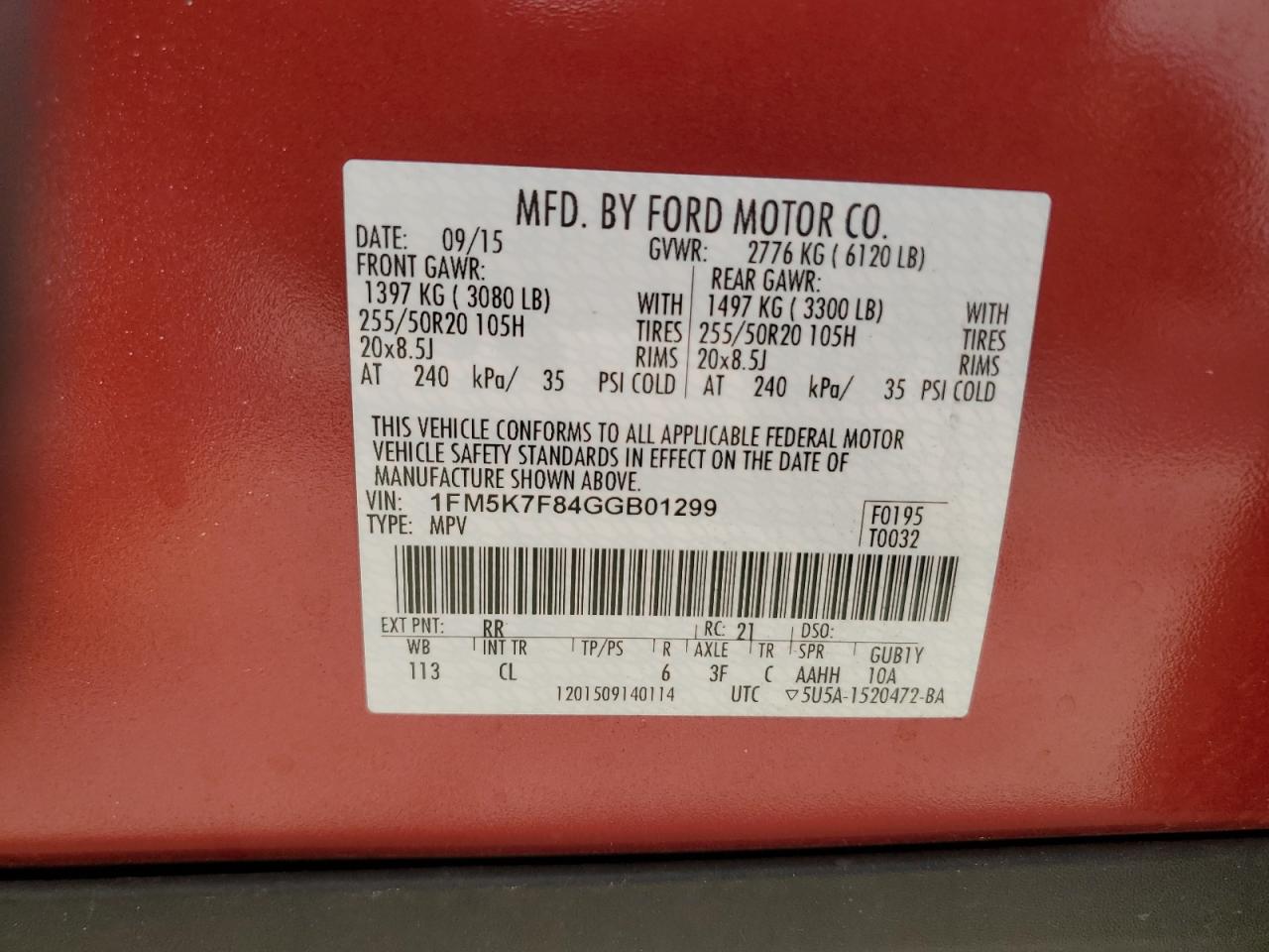 FORD EXPLORER LIMITED