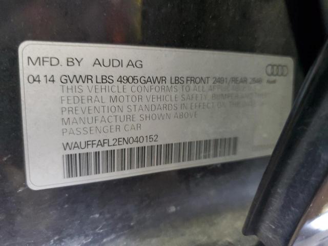2014 AUDI A4 PREMIUM - WAUFFAFL2EN040152
