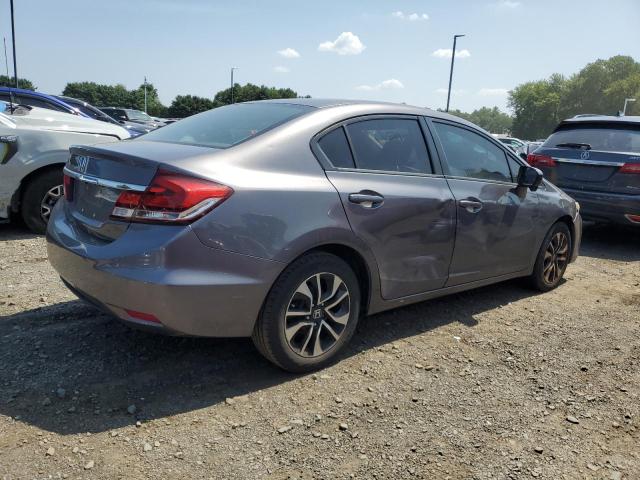 HONDA CIVIC EX 2015 charcoal sedan 4d gas 19XFB2F86FE250131 photo #4