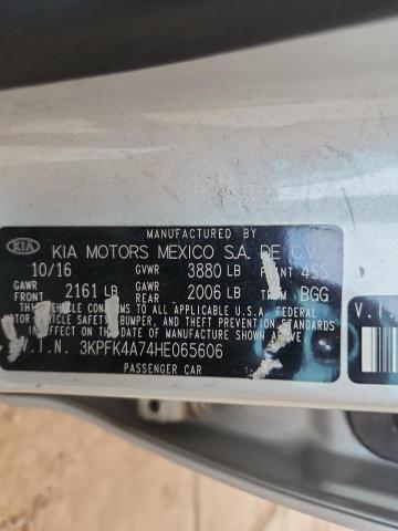 2017 KIA FORTE LX 3KPFK4A74HE065606