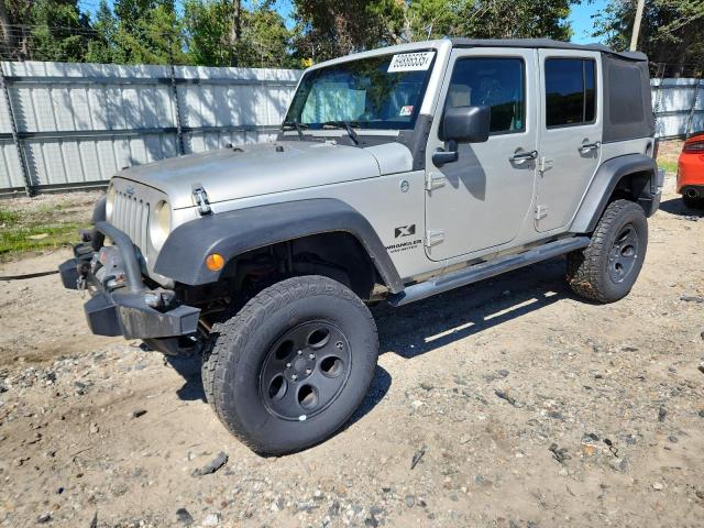 JEEP WRANGLER X 2007 silver  gas 1J8GA391X7L105090 photo #1