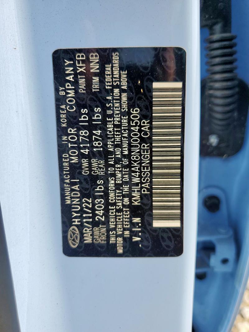 2022 HYUNDAI ELANTRA N #3278854043