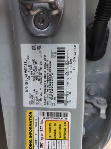 2021 FORD BRONCO SPO 3FMCR9F96MRA50738