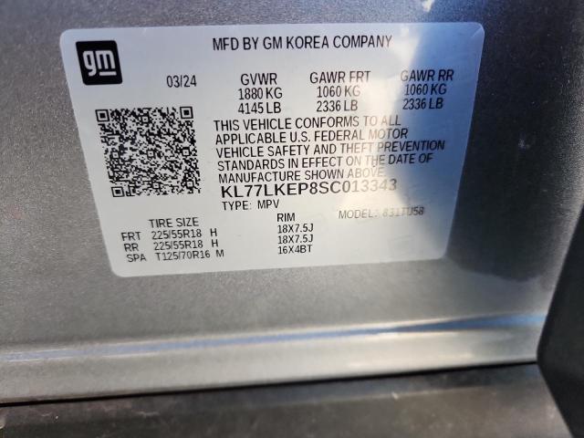 2025 CHEVROLET TRAX ACTIV KL77LKEP8SC013343