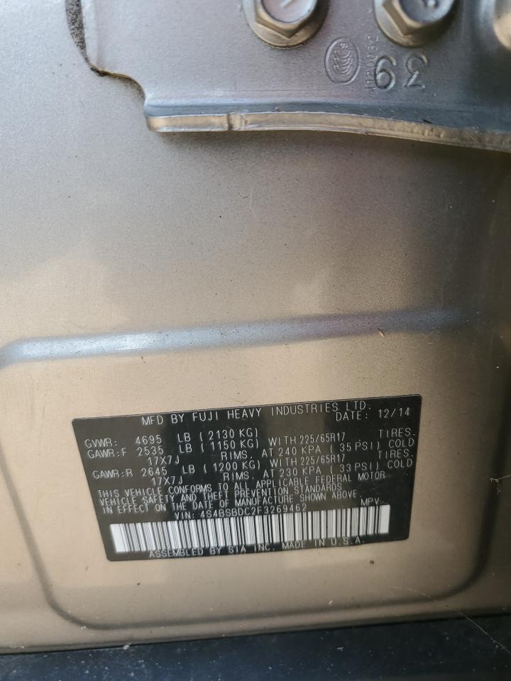 SUBARU OUTBACK 2.5I PREMIUM