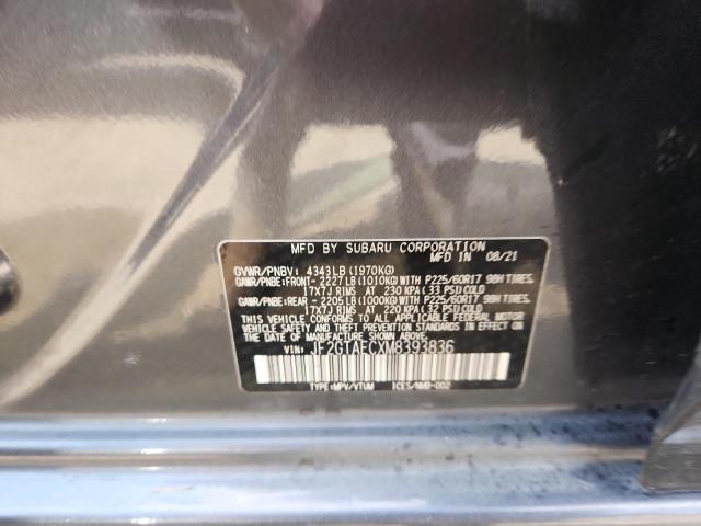 2021 SUBARU CROSSTREK JF2GTAECXM8393836