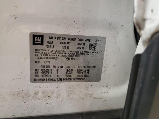 2019 BUICK ENCORE ESSENCE KL4CJCSM0KB937301