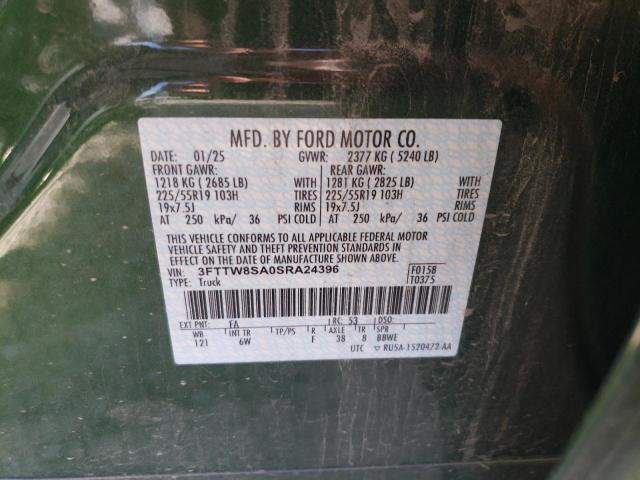 2025 FORD MAVERICK L 3FTTW8SA0SRA24396