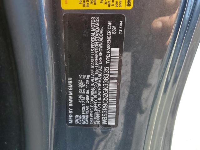2016 BMW M4 WBS3R9C52GK336335
