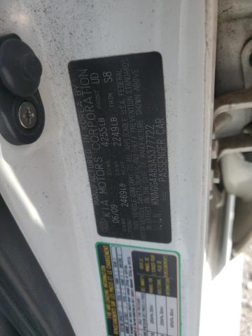 2010 KIA OPTIMA LX #3291236979